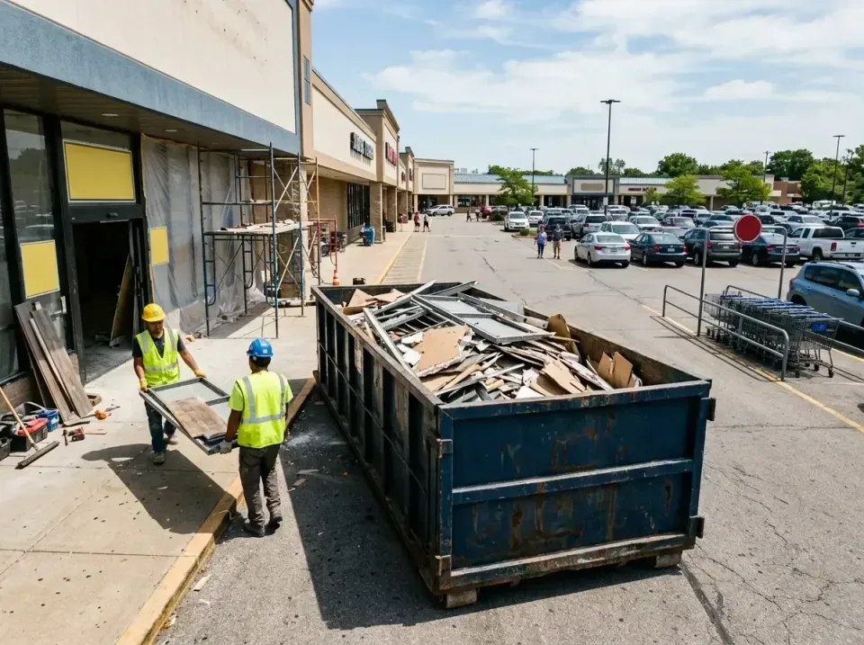 retail-store-renovation-debris-003 — frequently asked questions, Roll-off Dumpster Rentals in Peachtree City, GA